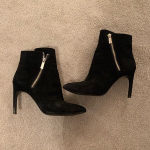 Vince Camuto Velvet Black Bootie